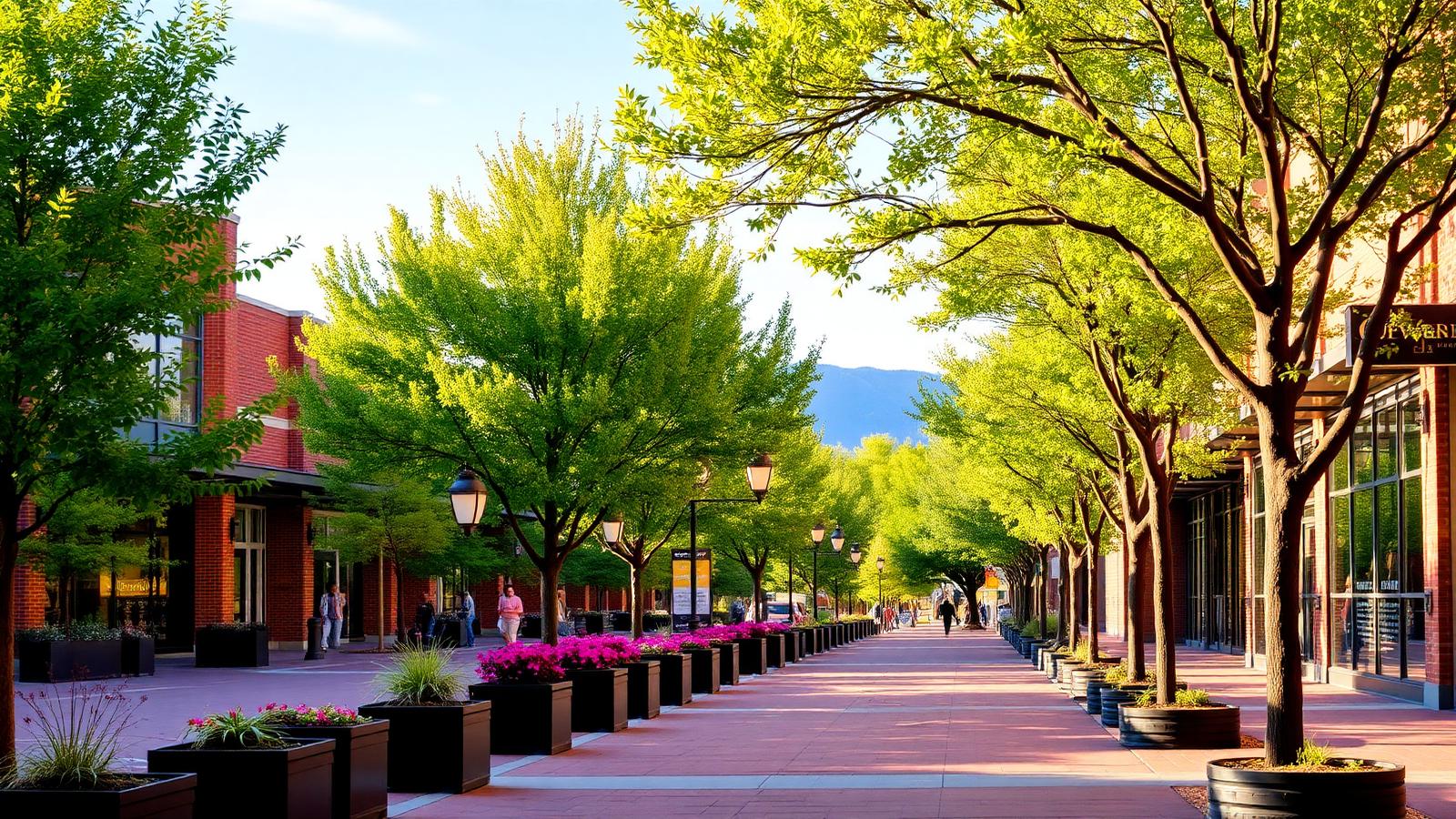 Residential context in Cherry Creek, Colorado